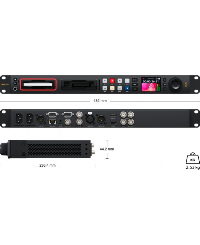 Blackmagic Design HyperDeck Studio 4K Pro Video Recorder & Player