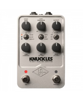 UNIVERSAL AUDIO UAFX Knuckles ‘92 Rev F Dual Rec Amplifier Effect Pedals