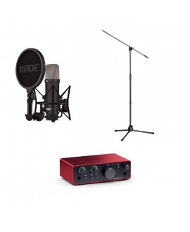 Focusrite Scarlett Solo 4th NT1 Signature Bundle Produkt-Bundles