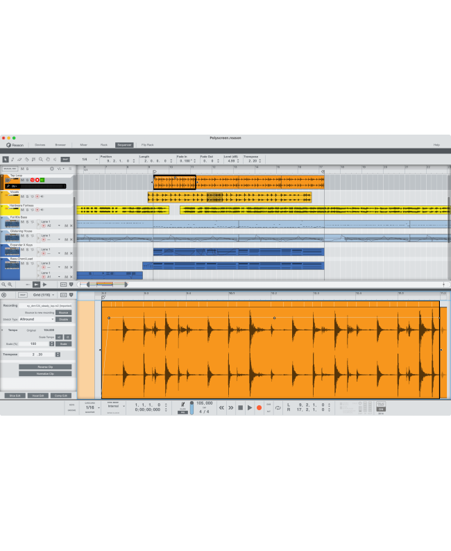 REASON STUDIOS Reason 13 Programmi sequencer & studi virtuali