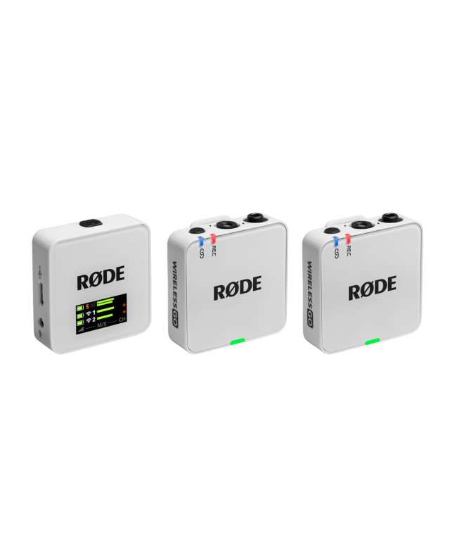 RODE Wireless GO (Gen 3) White Camera Wireless Systems