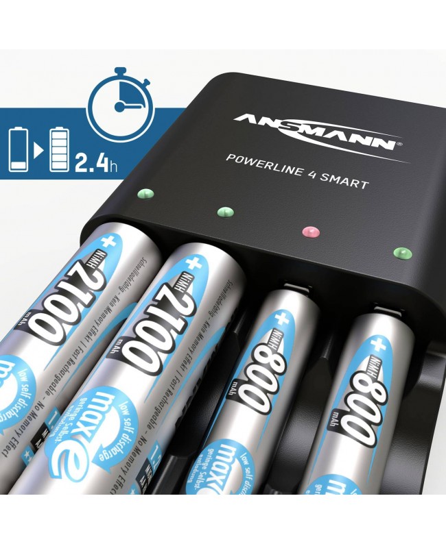 ANSMANN Powerline 4 Smart Batteries