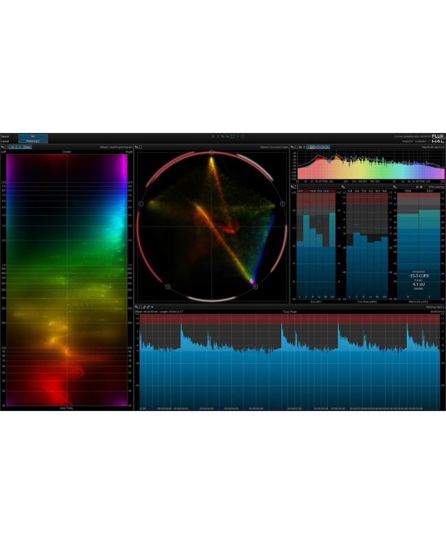 FLUX Analyzer Multichannel Add-on Option Perpetual Audio & Effect Plug-Ins