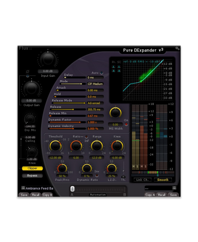 FLUX Pure DExpander Perpetual Audio & Effect Plug-Ins