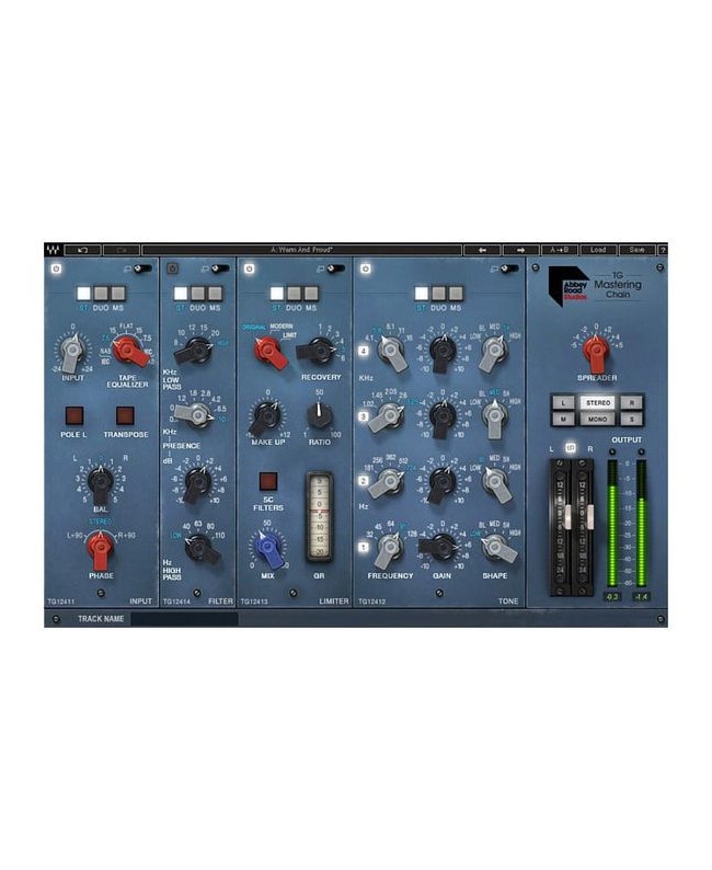 Waves Abbey Road TG Mastering Chain Audio- & Effektplugins