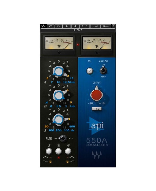 Waves API 550 Audio & Effect Plug-Ins