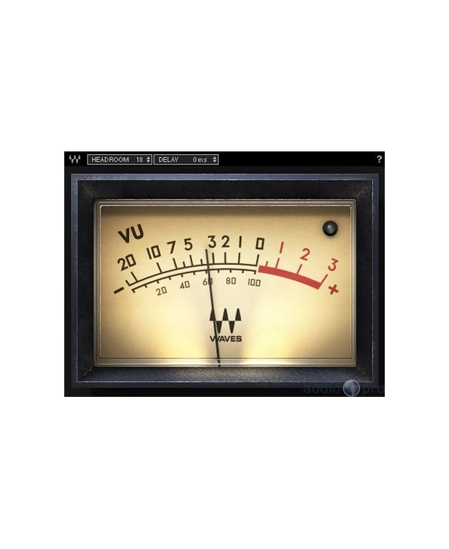 Waves VU Meter Audio & Effect Plug-Ins