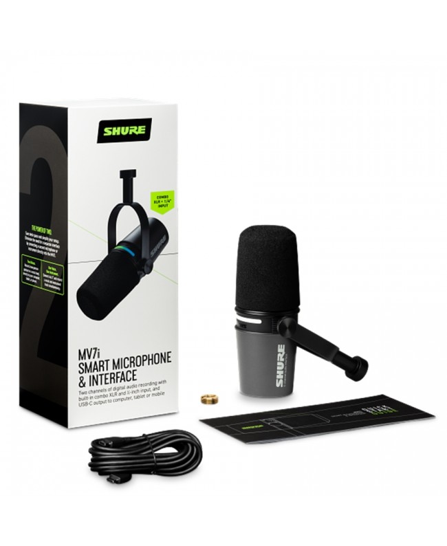 Shure MV7i Microfoni per voce