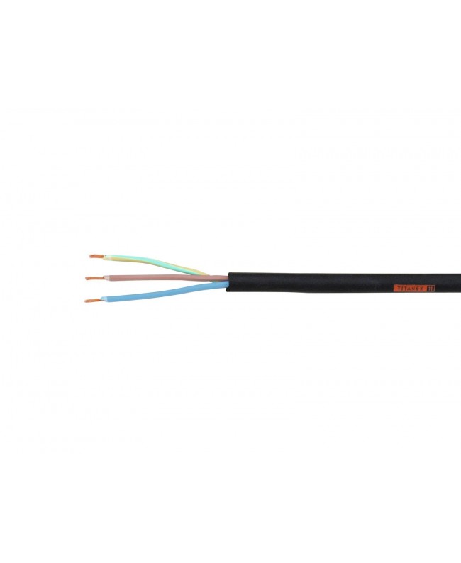 TITANEX Power Cable 3x2.5 H07RN-F | 1 m Power Supply Cables