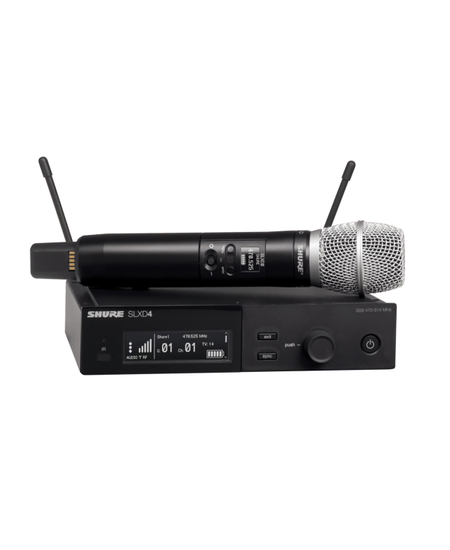 SHURE SLXD24E/SM86 J53 Handheld Wireless Systems