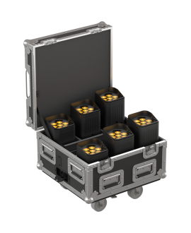 PROLIGHTS Smart BatPlusNeo Pack Black Batteriebetriebene Leuchten