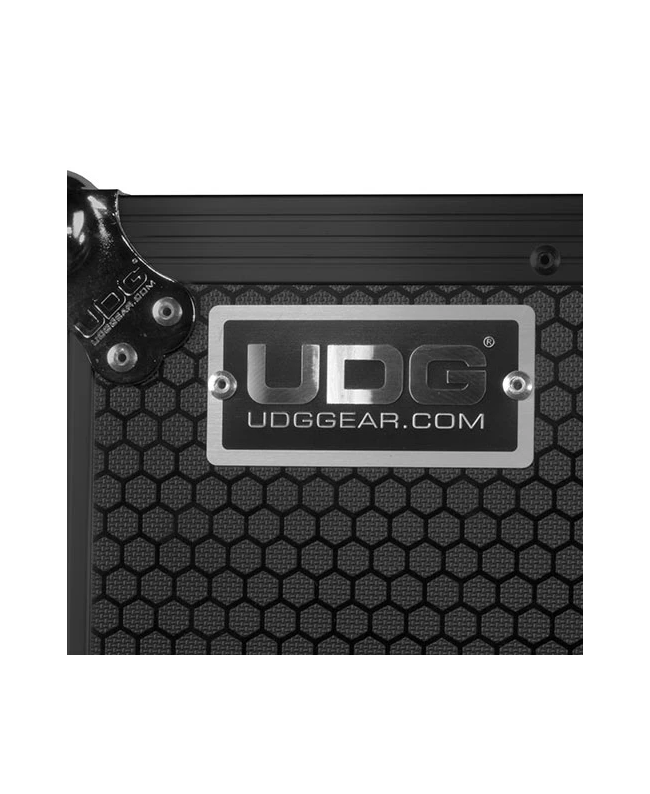 UDG U91076BL Ultimate Flight Case Pioneer XDJ-RX3 Black Plus (Wheels) Console Cases