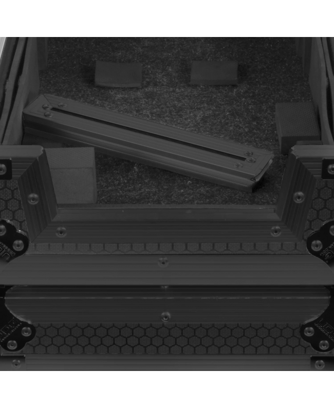 UDG U91076BL Ultimate Flight Case Pioneer XDJ-RX3 Black Plus (Wheels) Konsolen-Cases