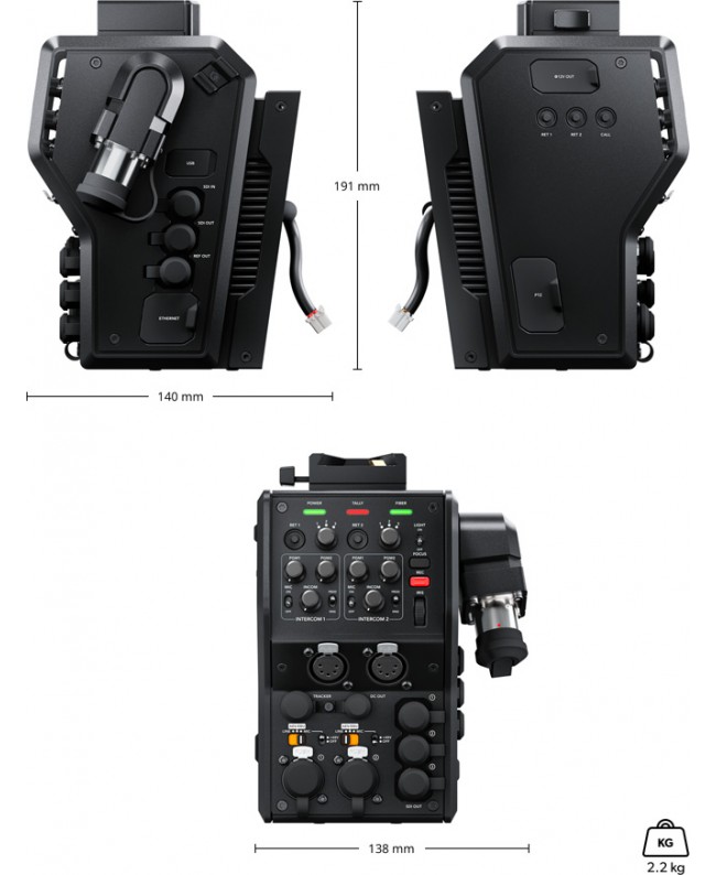 Blackmagic Design Camera Fiber Converter Convertitori Segnale Video