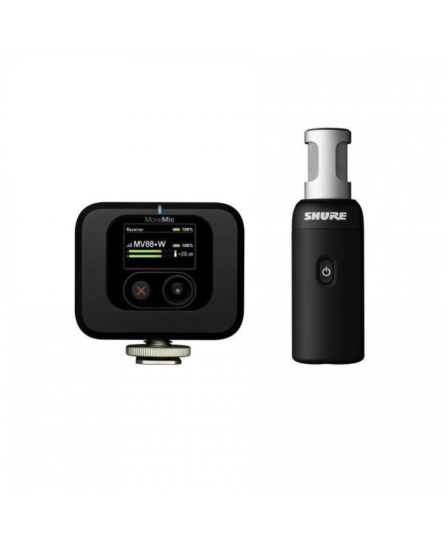 SHURE MoveMic 88+ Receiver Kit Sistemi wireless lavalier