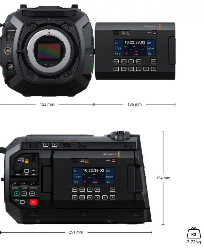 Blackmagic Design URSA Cine 12K LF Body Digital Film Cameras