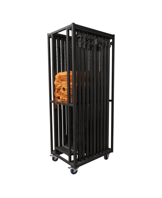 Wentex Trolley di trasporto per Pipe & Drape Componenti Pipe & Drape