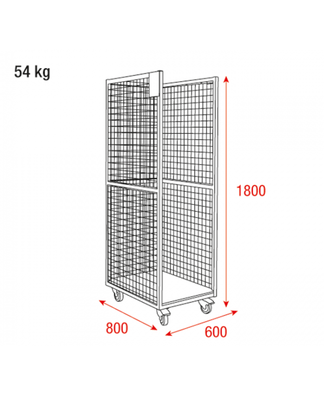 Wentex Trolley for Backdrops - Full Size Pipe & Drape Hardware