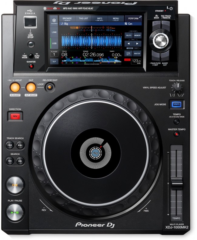 Pioneer DJ XDJ-1000MK2 Lettori DJ