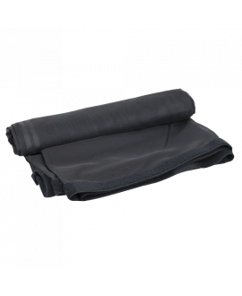 Showgear Voile CS Tenda, 55 g/m² Nero - 300 x 400 cm Tende Pipe & Drape