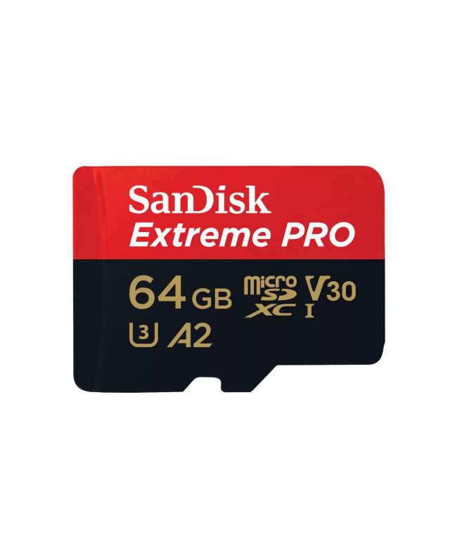 SanDisk Extreme PRO microSDXC UHS-I - 64GB Storage Media