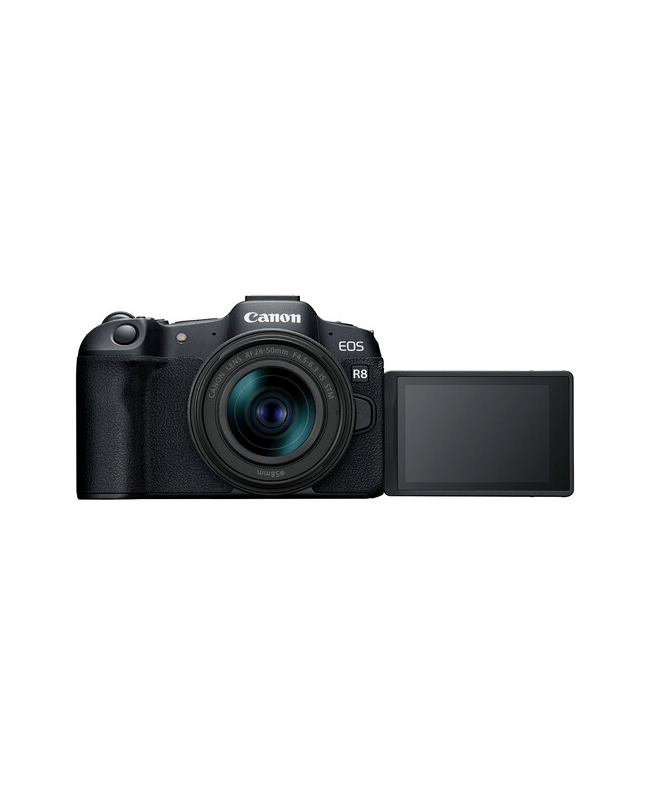 Canon EOS R8 + RF 24-50mm F4.5-6.3 Mirrorless Cameras