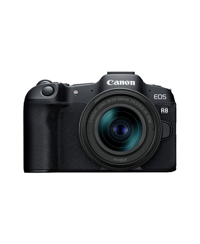 Canon EOS R8 + RF 24-50mm F4.5-6.3 Mirrorless Cameras