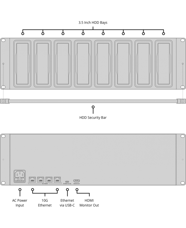 Blackmagic Design Cloud Backup 8 Lettori & registratori video