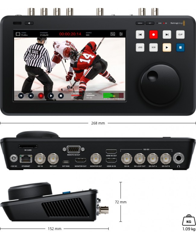 Blackmagic Design HyperDeck Shuttle 4K Pro Lettori & registratori video