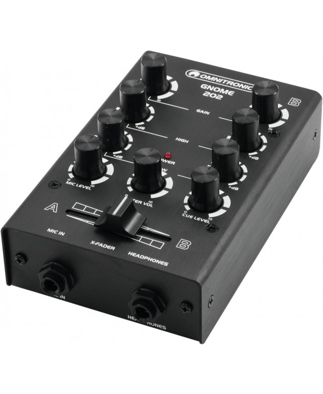 Omnitronic GNOME 202 Black DJ mixers
