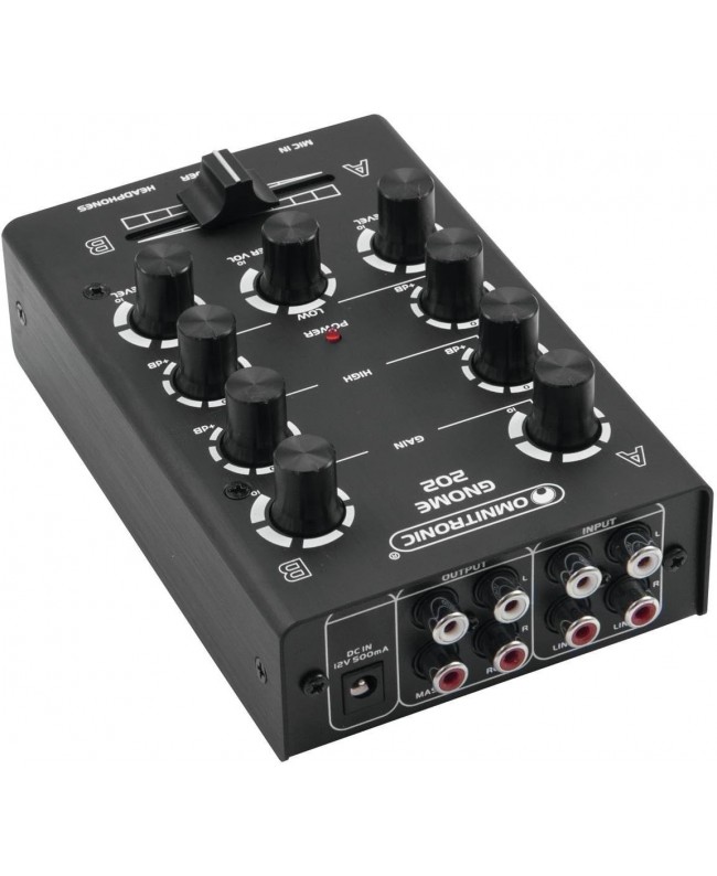 Omnitronic GNOME 202 Black DJ mixers