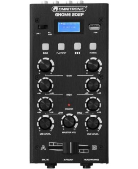 Omnitronic GNOME 202P Black DJ mixers