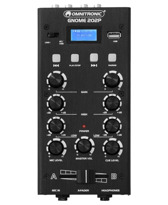 Omnitronic GNOME 202P Black DJ mixers