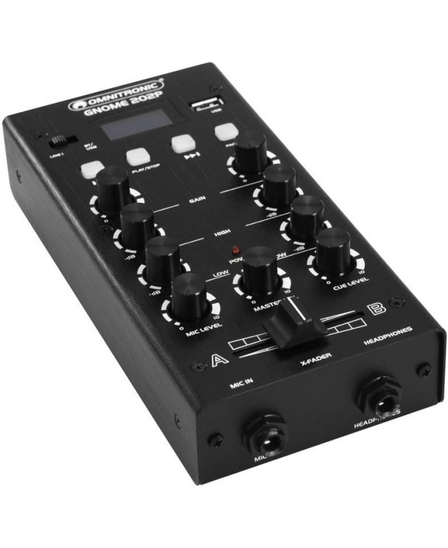 Omnitronic GNOME 202P Black DJ mixers