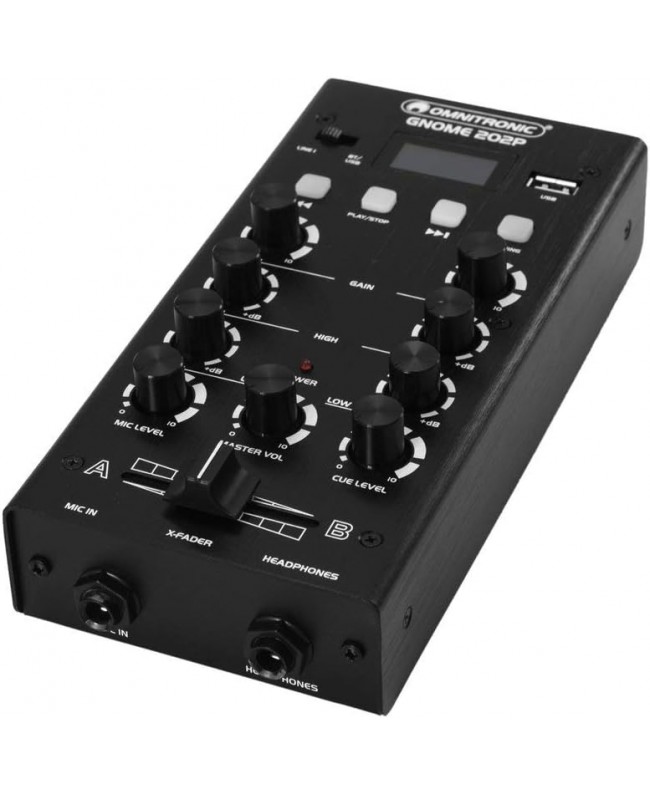 Omnitronic GNOME 202P Black DJ mixers
