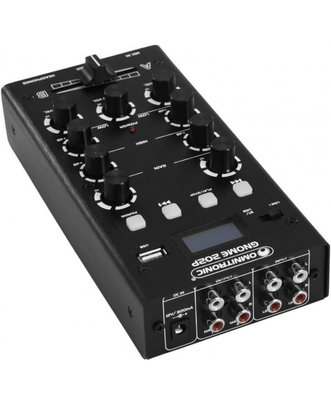Omnitronic GNOME 202P Black DJ mixers