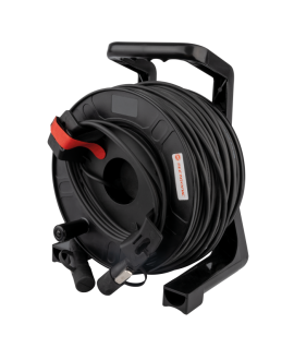 Seetronic Multimode fiber optic cable 100 m FiberLink opticalCON Kabeltrommeln