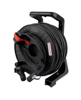 Seetronic Single Mode Fibre optic cable 100 m FiberLink opticalCON Kabeltrommeln