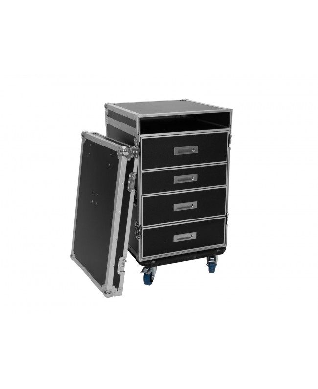 ROADINGER Universal Drawer Case WDS-2 with wheels 19" Rack