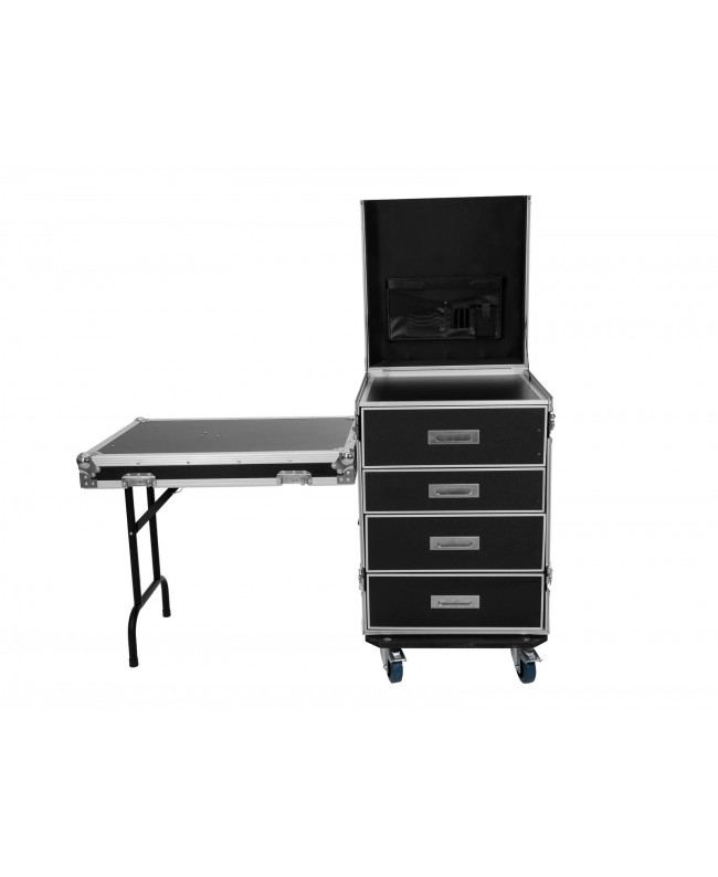 ROADINGER Universal Drawer Case WDS-2 with wheels 19" Rack