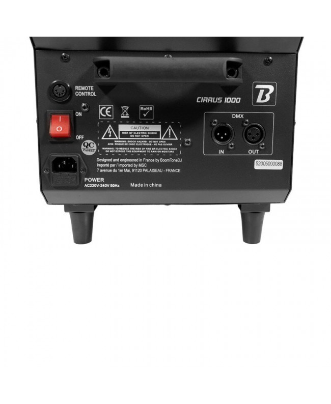 BOOMTONE DJ Cirrus 1000 Low Fog Machines