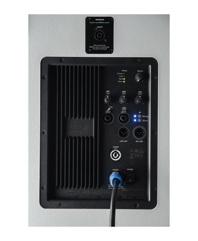 DAP Frigga White Komplette PA-Systeme