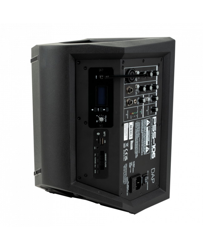 DAP PSS-106 battery-powered loudspeaker with wireless receiver Battery powered PA