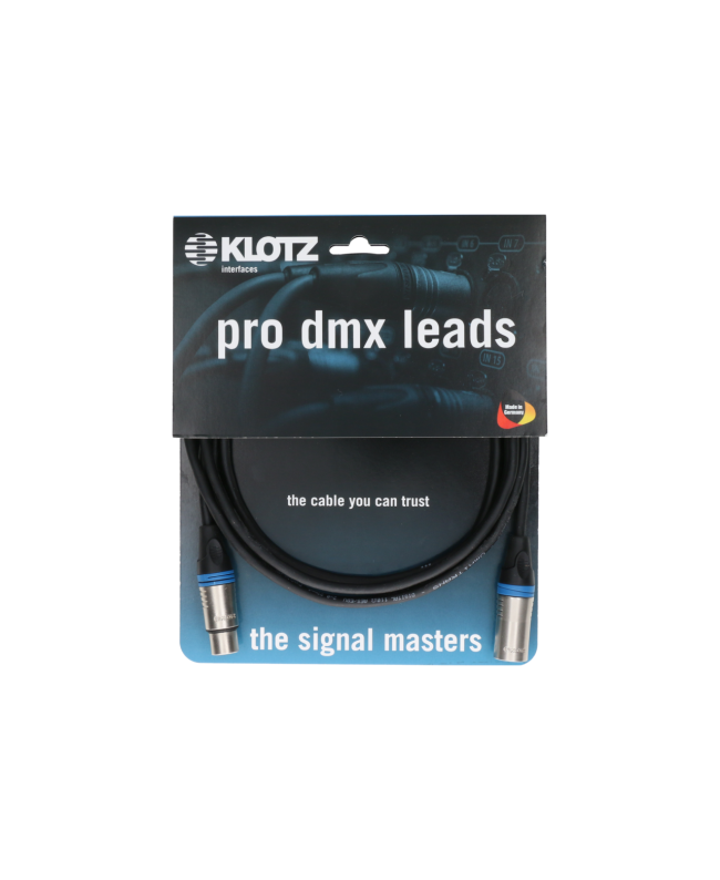 KLOTZ LX3-3X1K2-05.0 DMX Cables