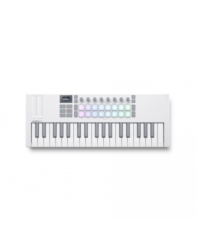 Novation Launchkey Mini 37 MK4 White MIDI Master Keyboards