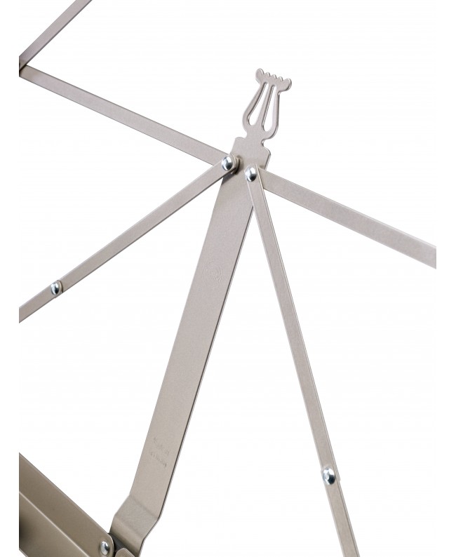 K&M 101 Music stand nickel Supports for music stands