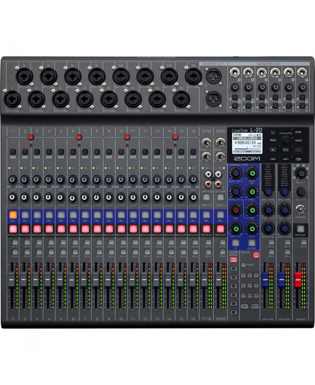 ZOOM LiveTrak L-20 Digital Mixer