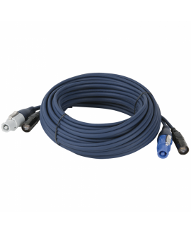 DAP Neutrik powerCON/etherCON Extension cable 10m Hybrid Cables Power & Data Signal
