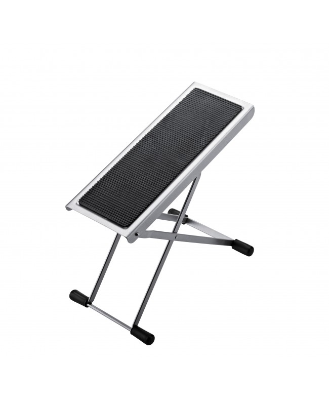 K&M 14670 Footrest nickel Guitar Stands