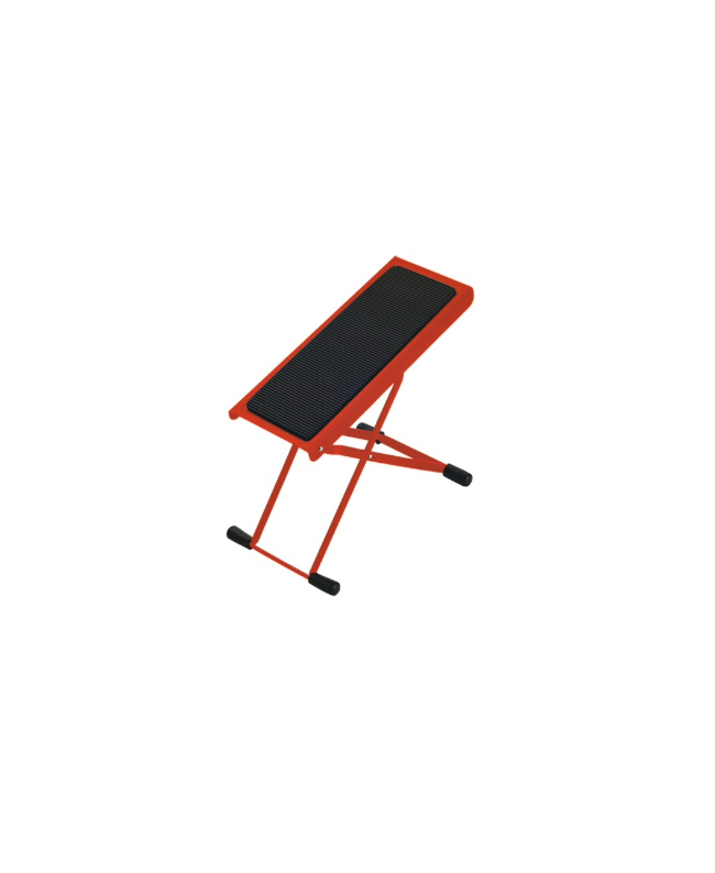 K&M 14670 Footrest red Gitarren-Stative